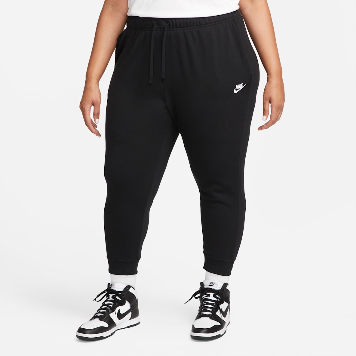Nike Sportswear Club Fleece Nike Sportswear Club Fleece Women's Mid-Rise Joggers (Plus Size)