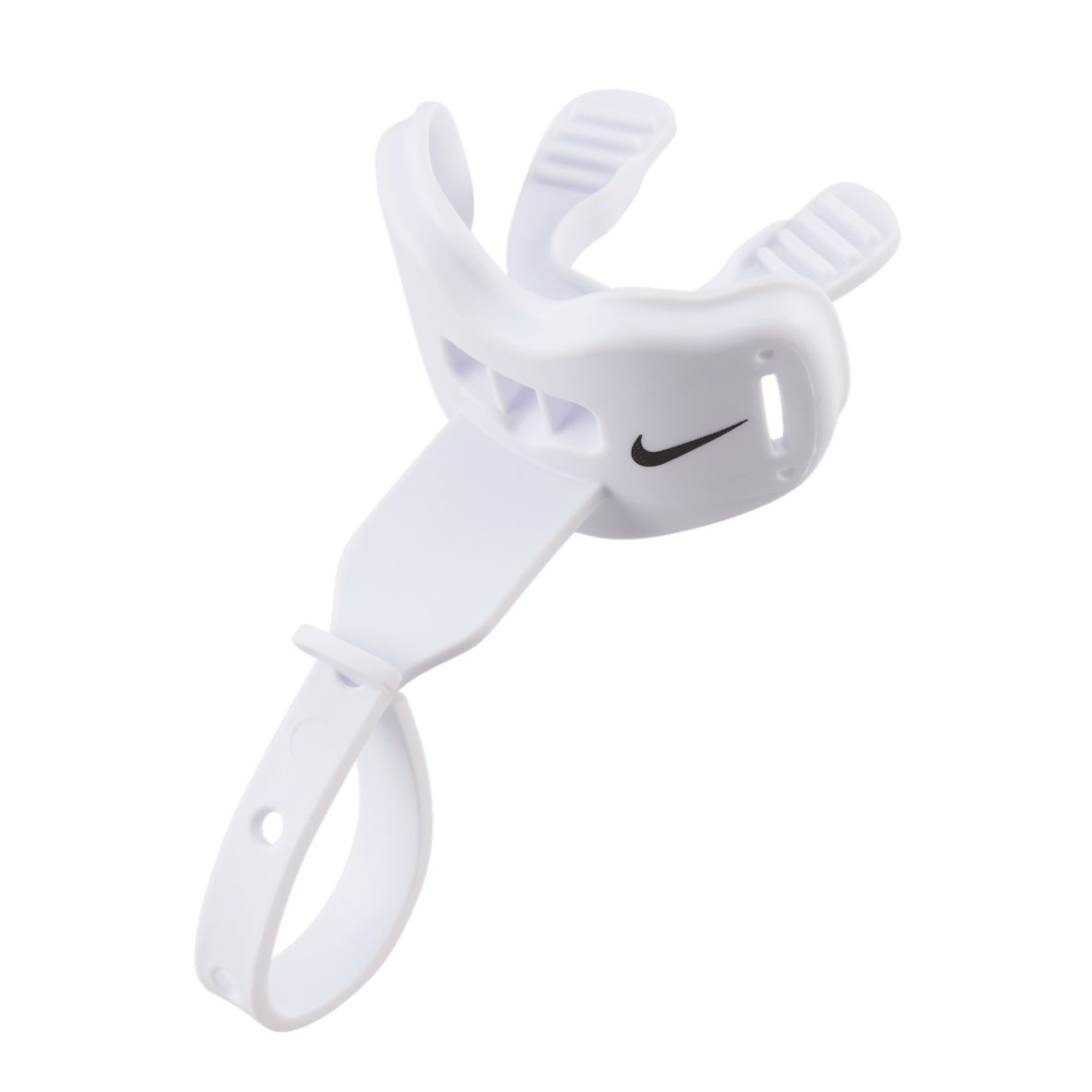 Nike Alpha 2.0 Protector bucal para fútbol de una pieza con protección para los labios para niños talla grande