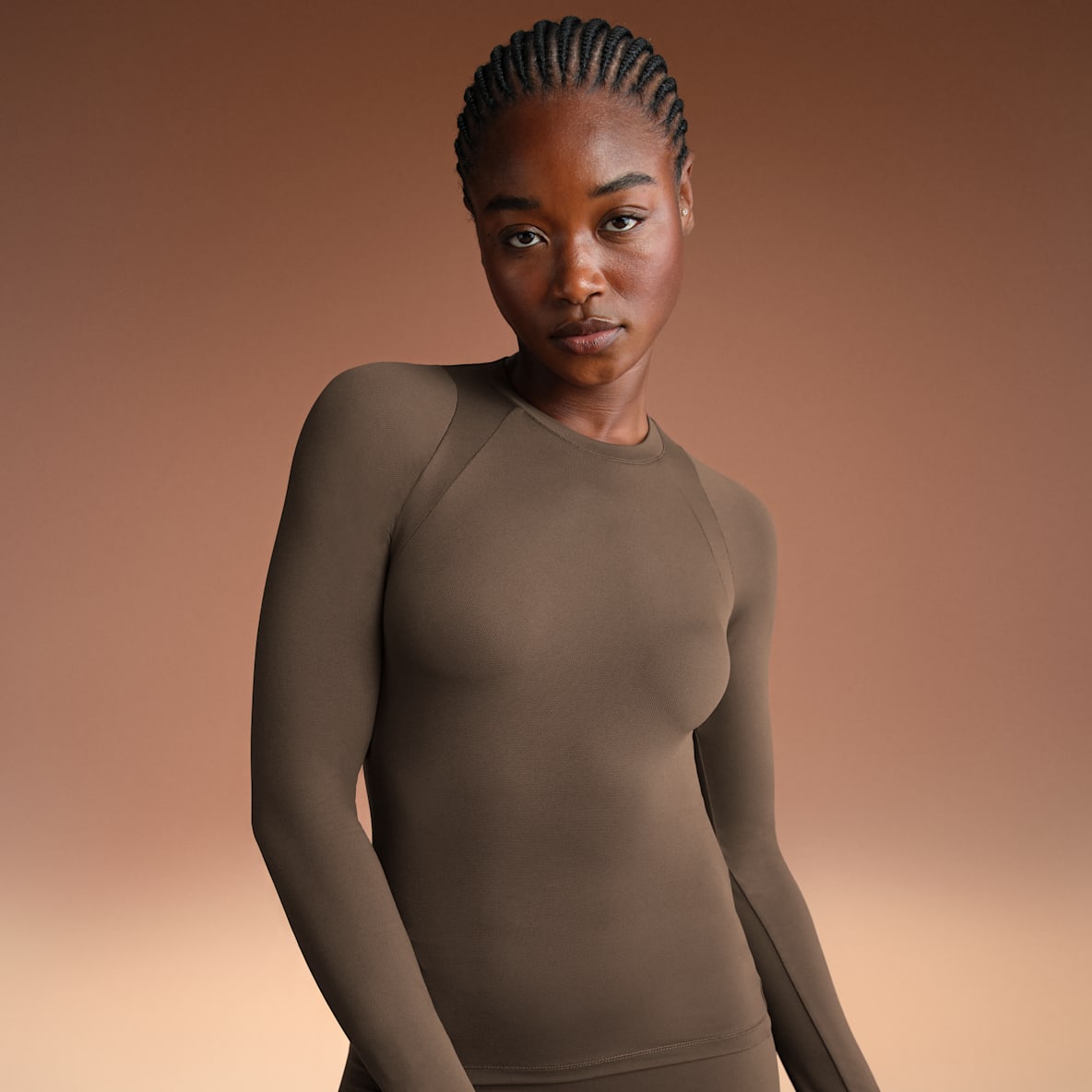 NikeSKIMS Airy NikeSKIMS Airy Women's Long-Sleeve Crew-Neck Top