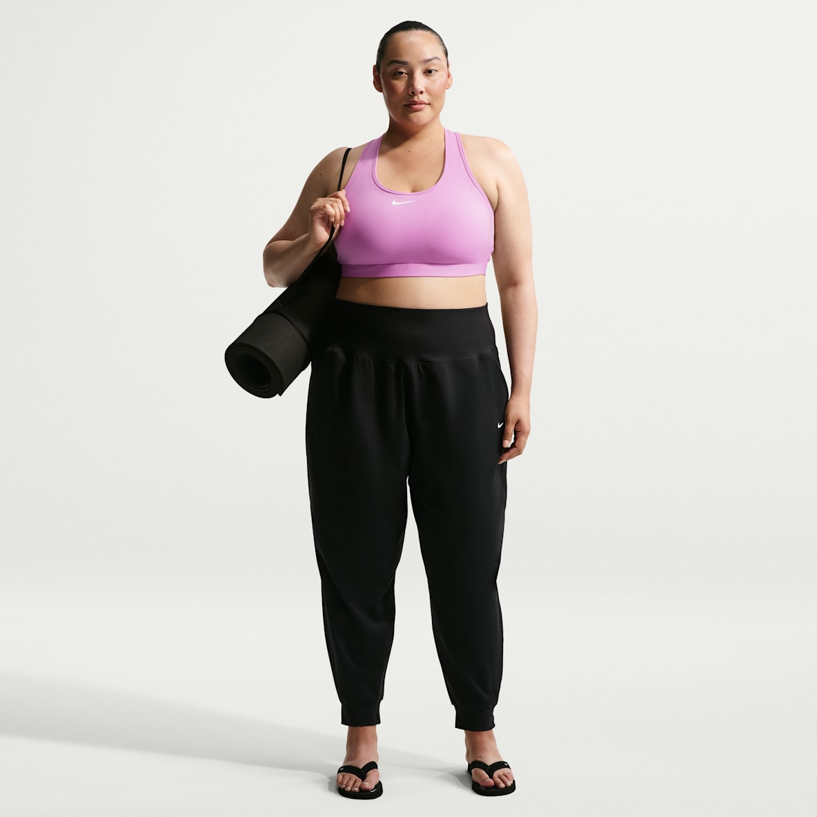 Nike One Women's High-Waisted Full-Length Knit Joggers (Plus Size)