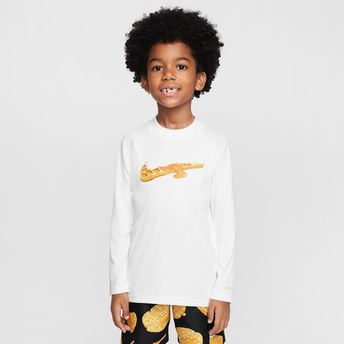Nike Swim Hydroguard Nike Swim Hydroguard Little Kids' Long-Sleeve Top