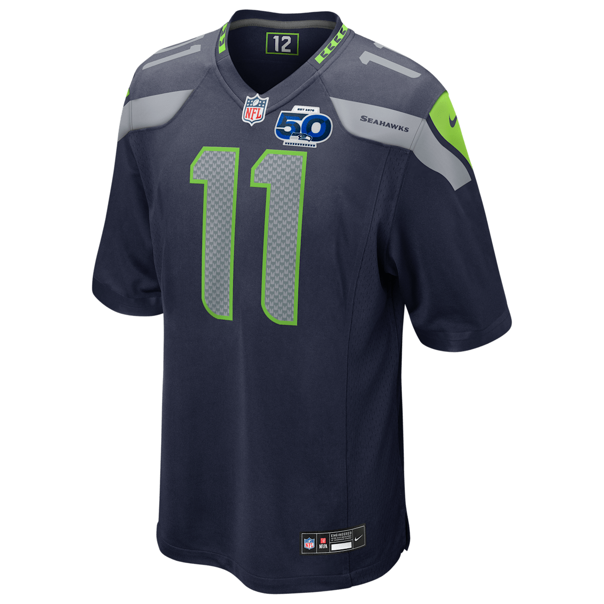 Jaxon Smith-Njigba Seattle Seahawks 50th Anniversary Jersey Nike de la NFL Game para hombre