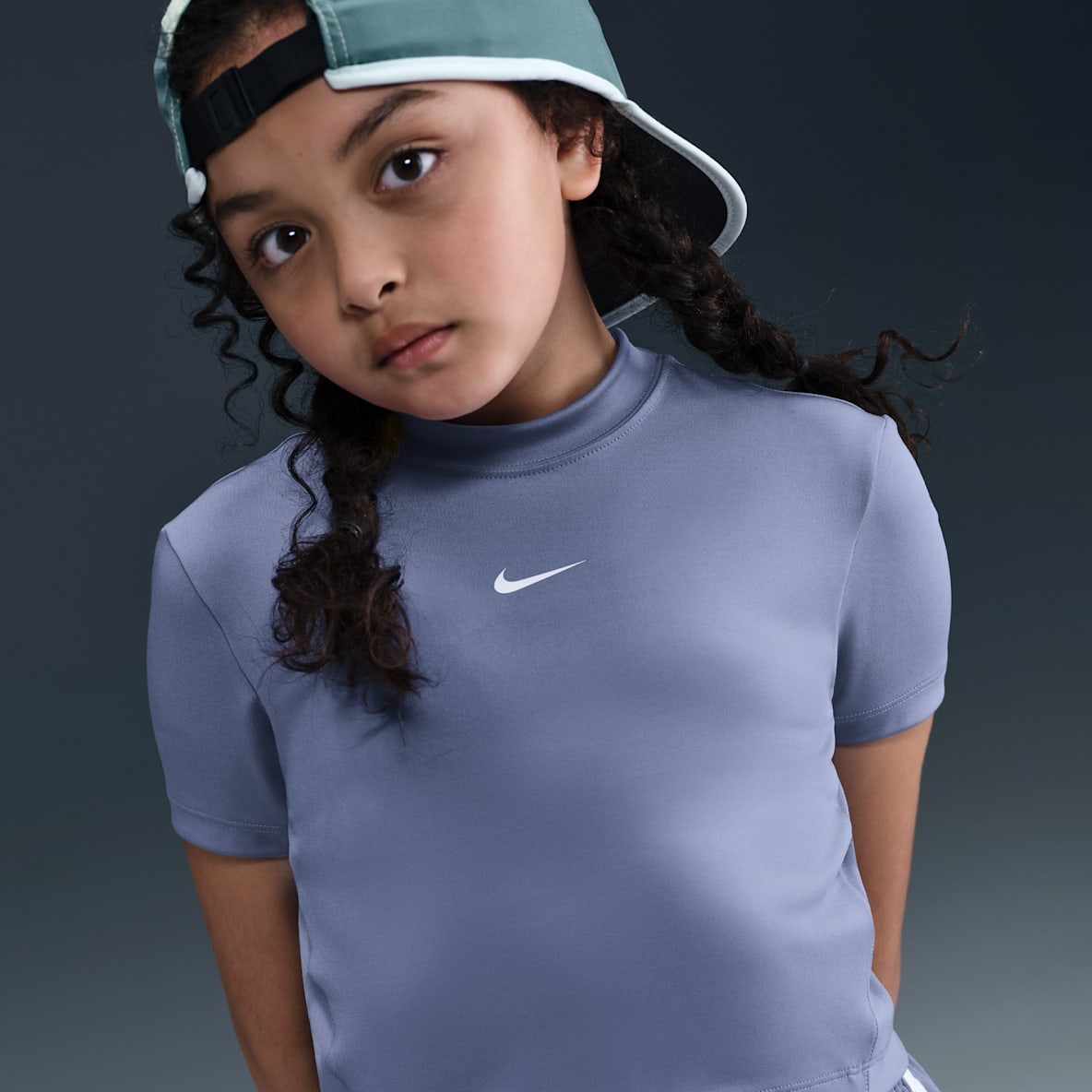 Nike Pro Nike Pro Playera de manga corta Dri-FIT para niña