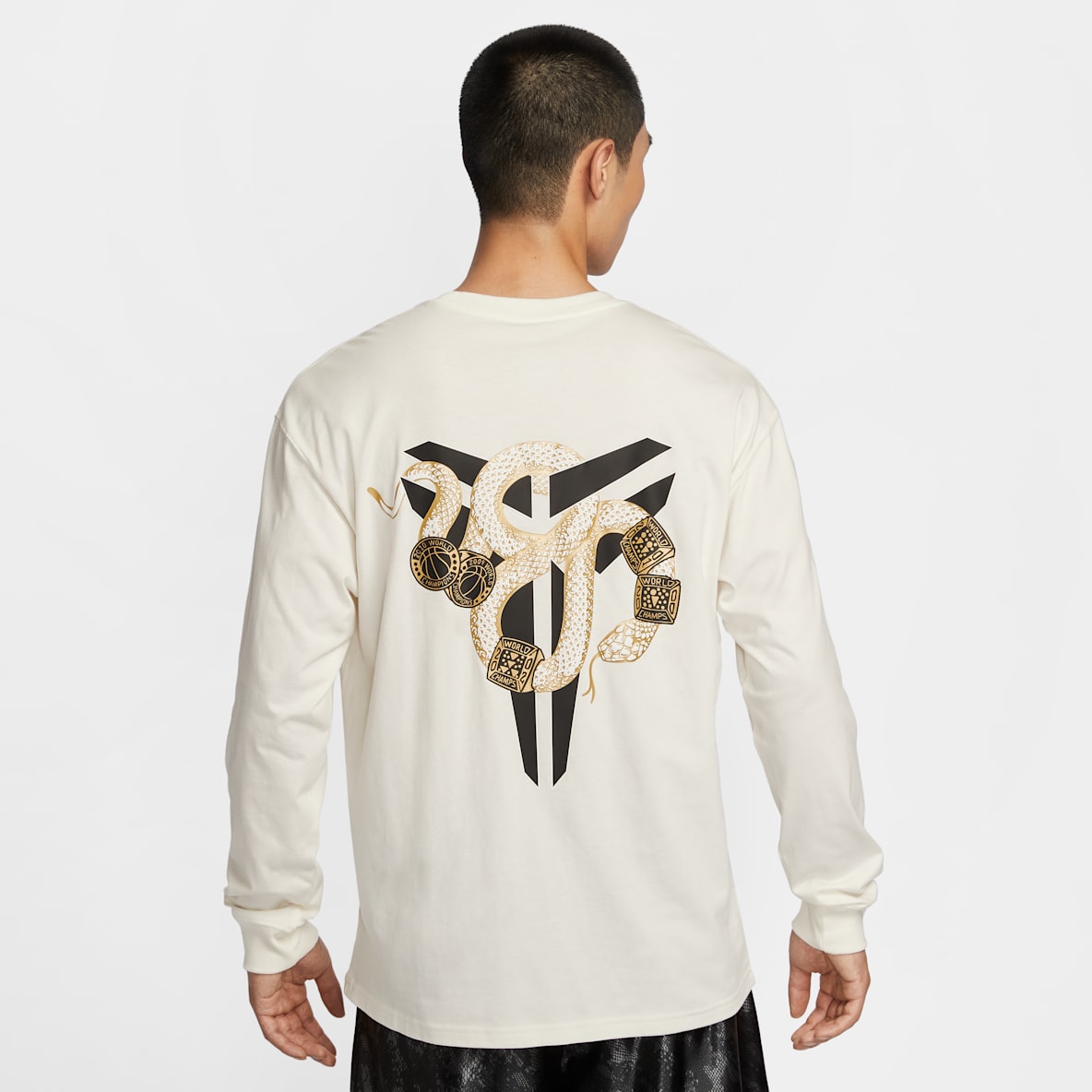 Kobe Kobe เสื้อยืดแขนยาวผู้ชาย Max90