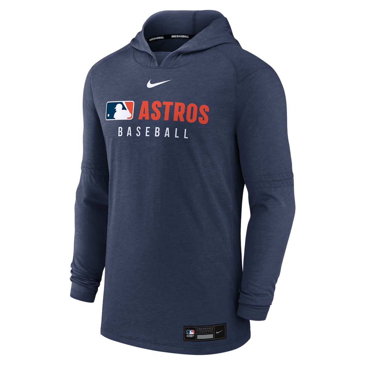Houston Astros Authentic Collection Men's Nike Dri-FIT MLB Pullover Hoodie
