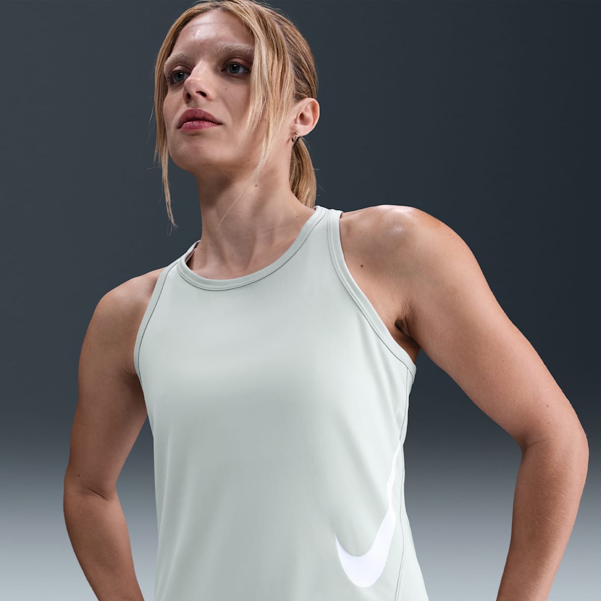 Nike Tempo Swoosh Run Women's Dri-FIT Running Tank Top