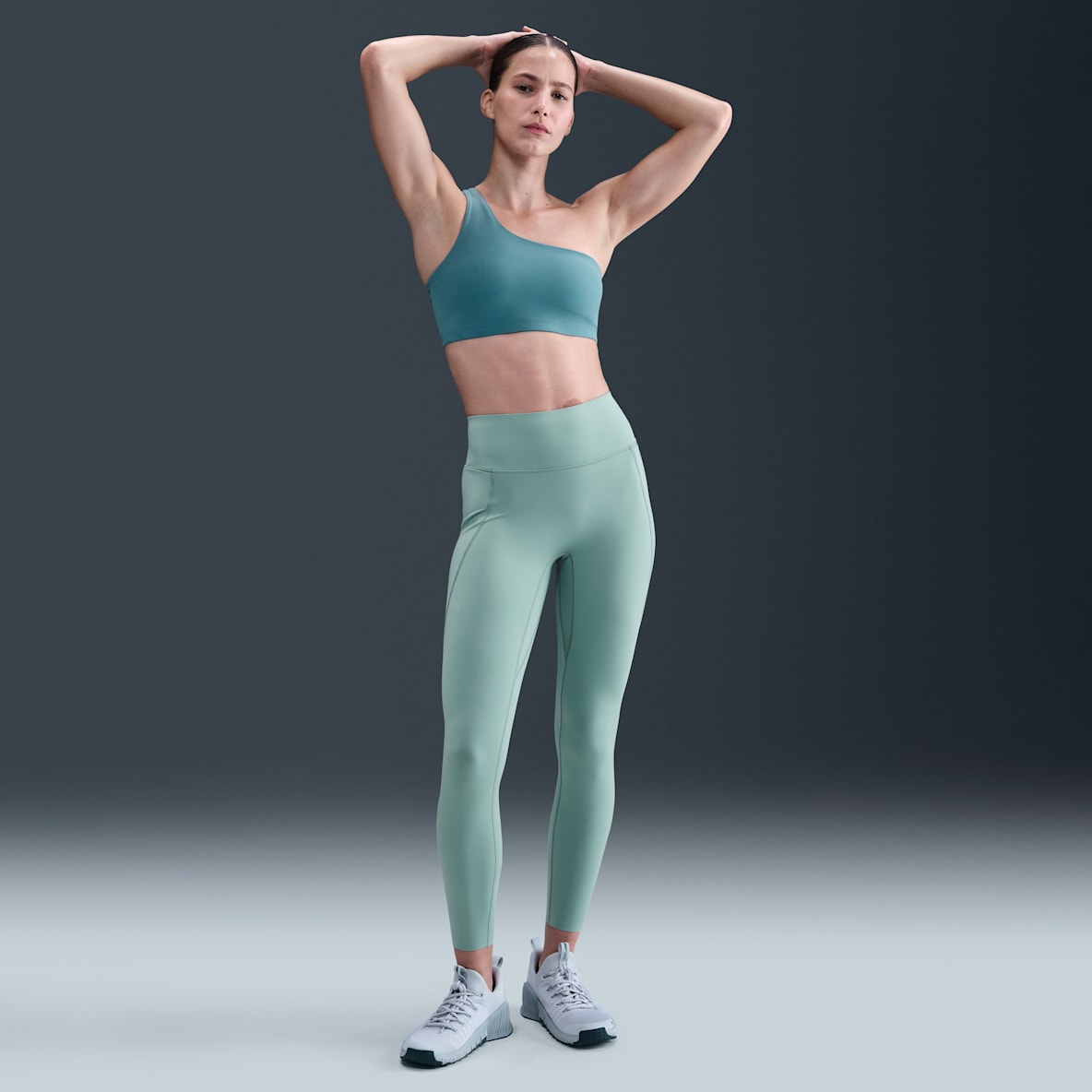 Nike Universa Nike Universa 7/8-Leggings mit hohem Bund und ohne Frontnaht (Damen)
