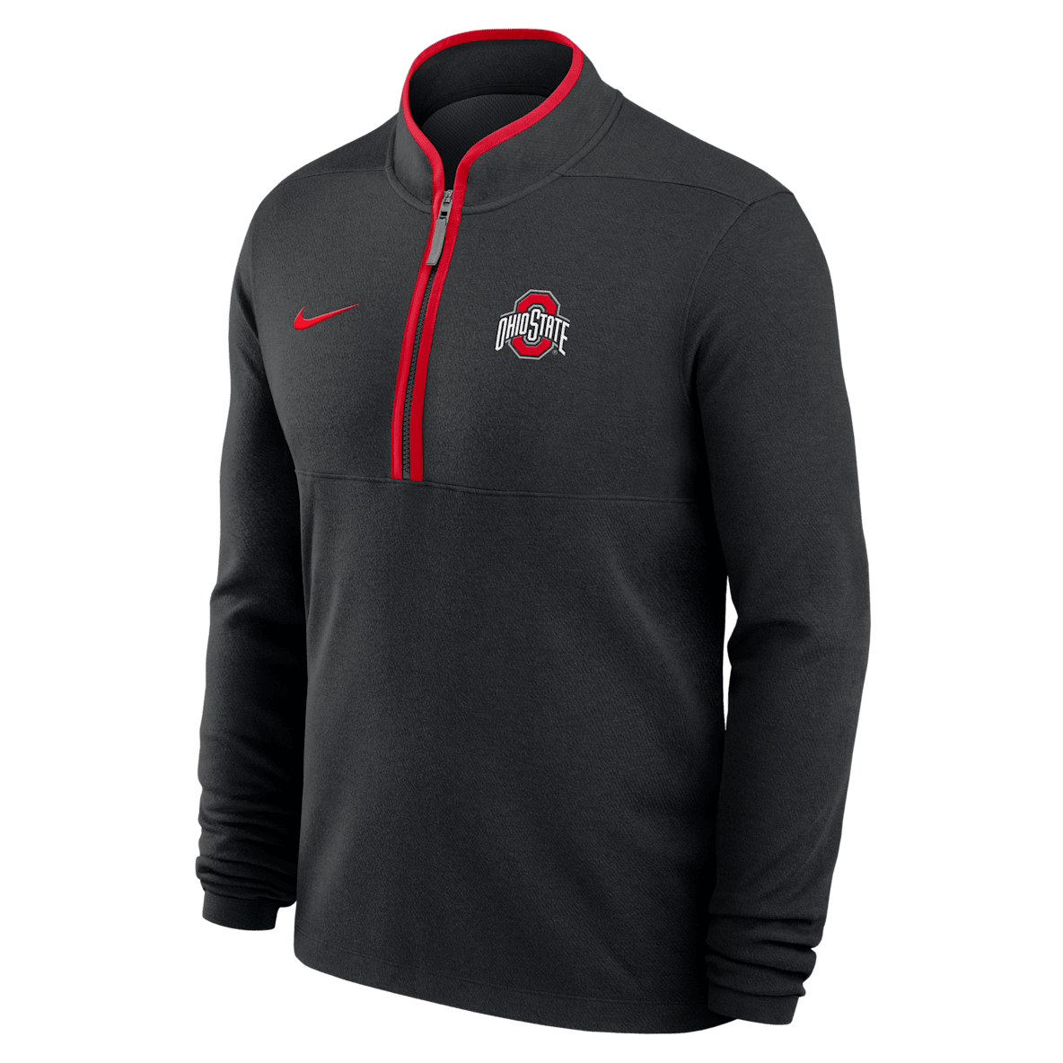 Ohio State Victory Ohio State Victory Men's Nike Dri-FIT College 1/2-Zip Long-Sleeve Top
