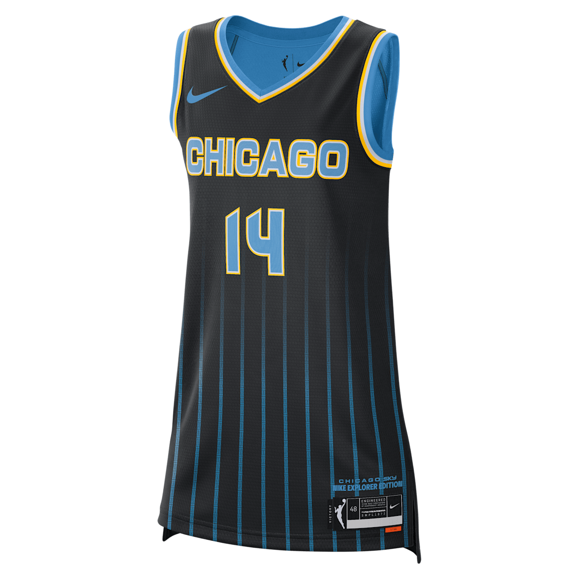 Chicago Sky Explorer Edition Chicago Sky Explorer Edition Nike Dri-FIT WNBA Victory Jersey