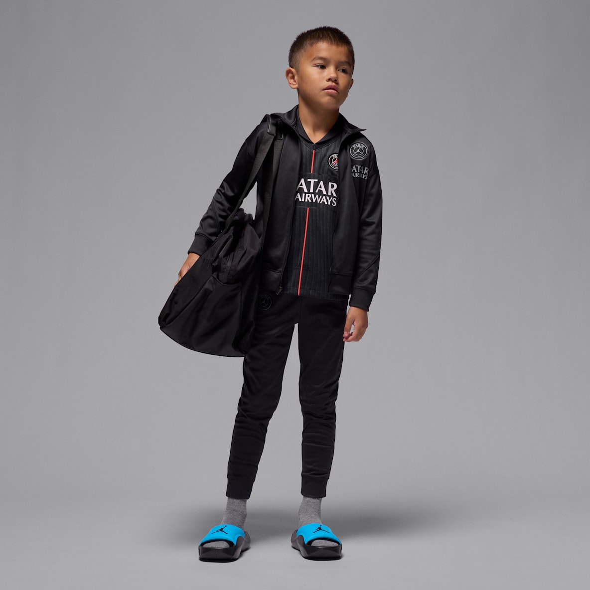 Paris Saint-Germain Strike Fourth Paris Saint-Germain Strike Fourth Younger Kids' Jordan Dri-FIT Football Knit Tracksuit