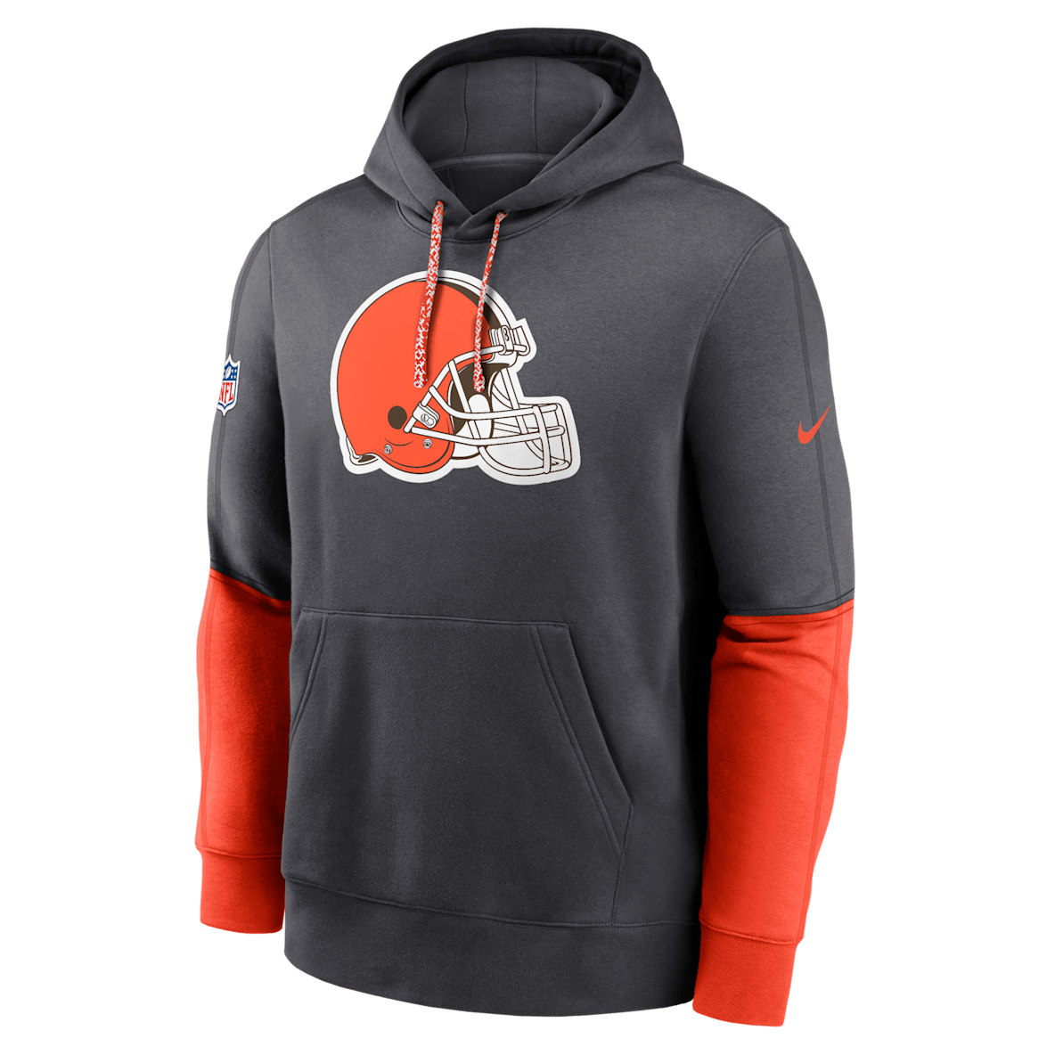 Cleveland Browns Sideline Team Issue Club Cleveland Browns Sideline Team Issue Club Men's Nike NFL Pullover Hoodie