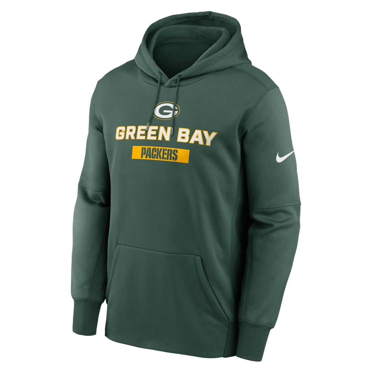 Green Bay Packers Toss Sweep Green Bay Packers Toss Sweep Men’s Nike Therma NFL Pullover Hoodie