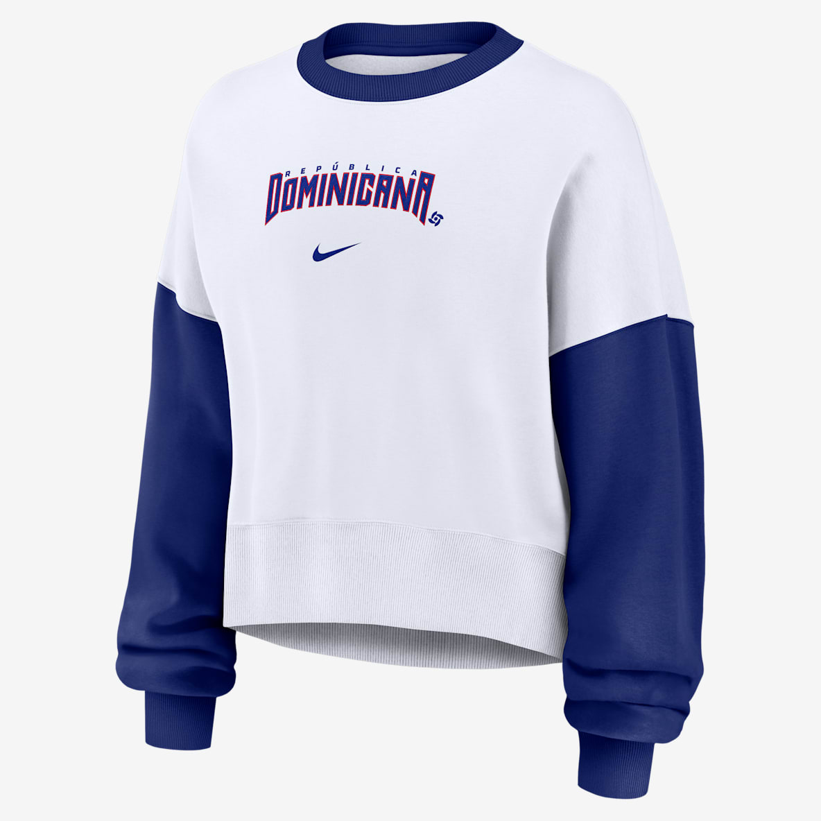 Dominican Republic National Baseball Team 2026 World Baseball Classic Women's Nike Pullover Crew