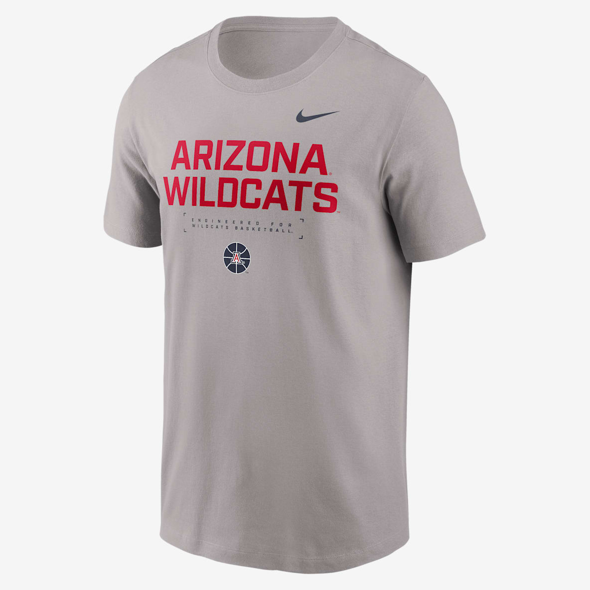 Arizona Courtside Basketball Men's Nike Dri-FIT College T-Shirt