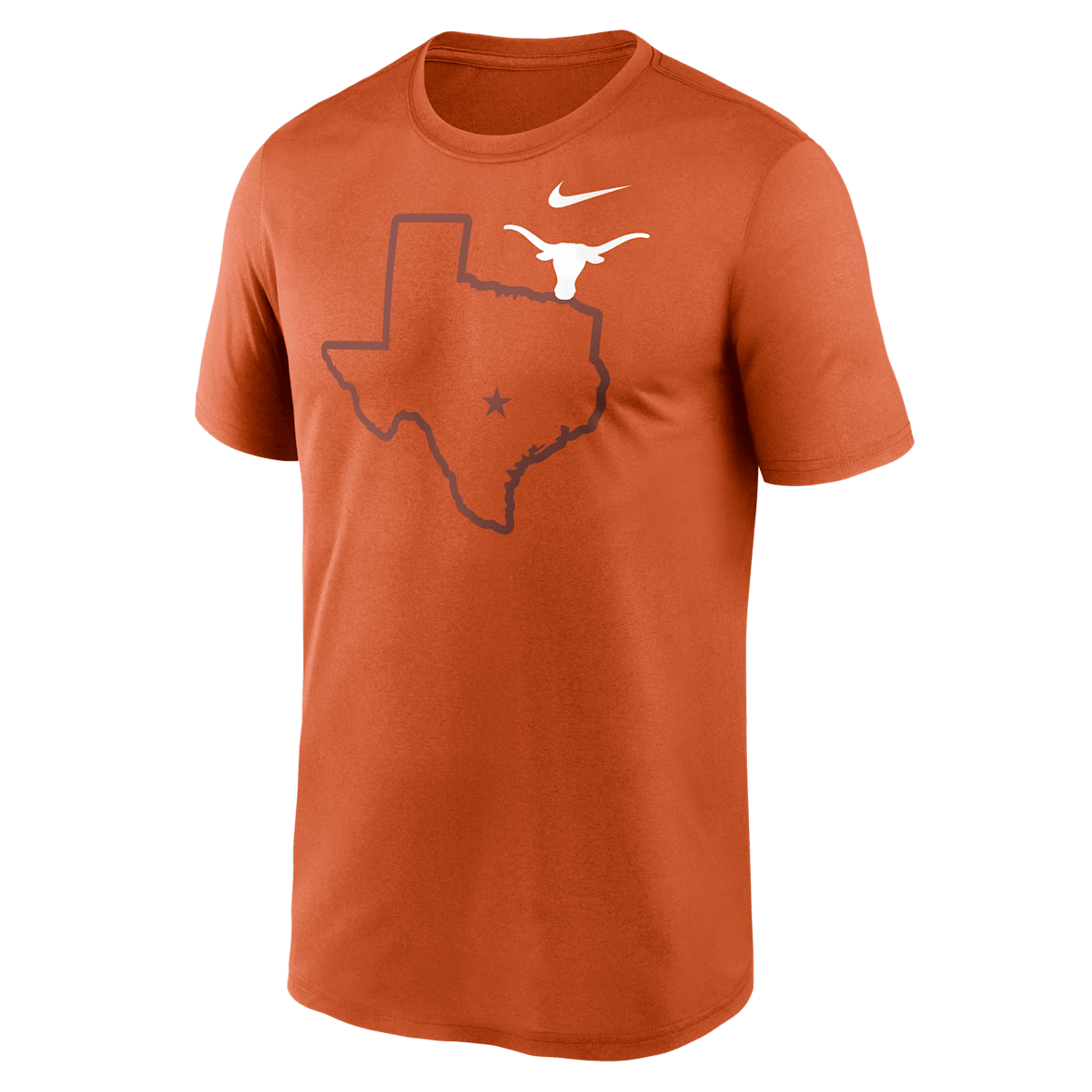 Texas Campus Legend Shadow Logo Men's Nike Dri-FIT College T-Shirt