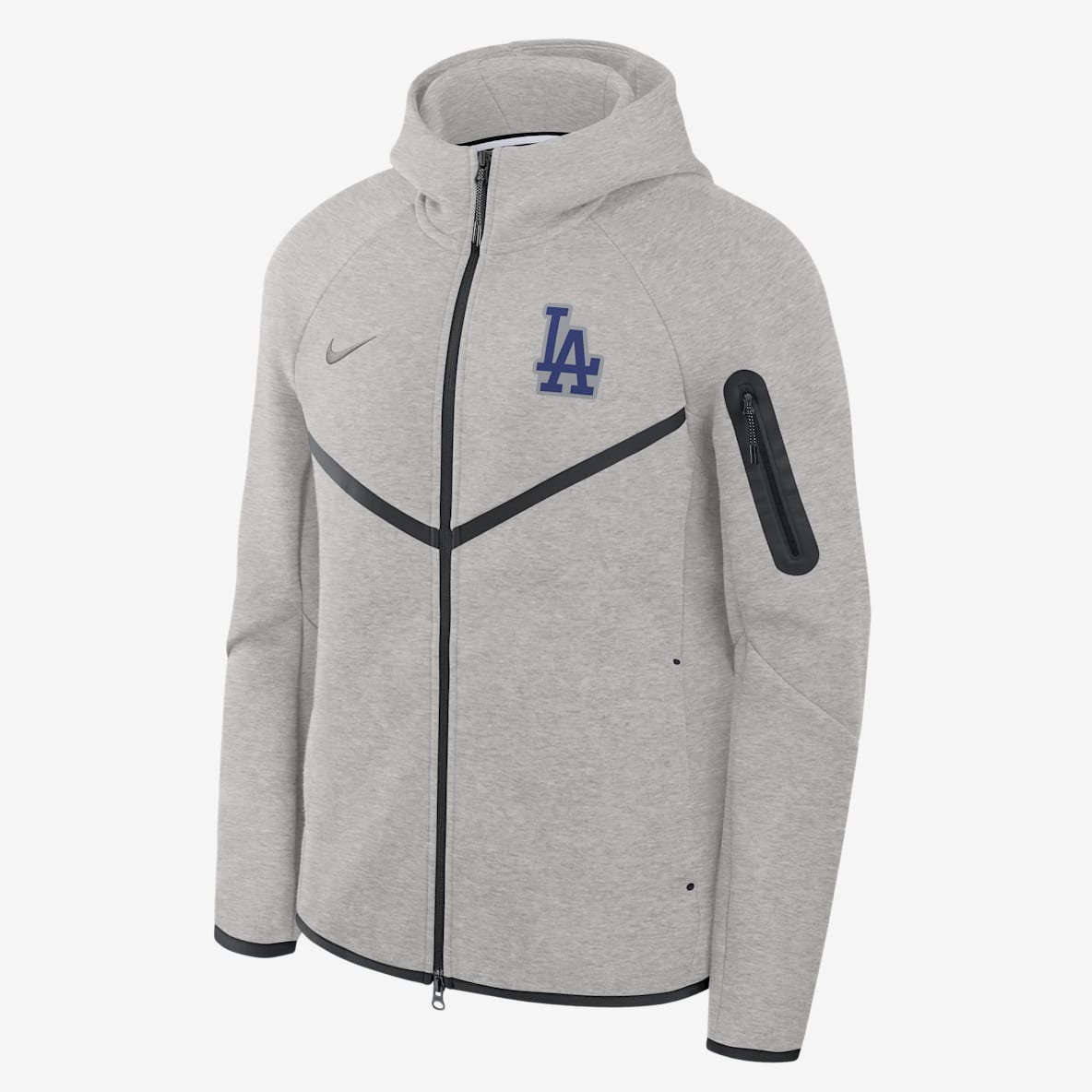 Los Angeles Dodgers Tech Fleece Windrunner Los Angeles Dodgers Tech Fleece Windrunner Men's Nike MLB Full-Zip Hooded Jacket