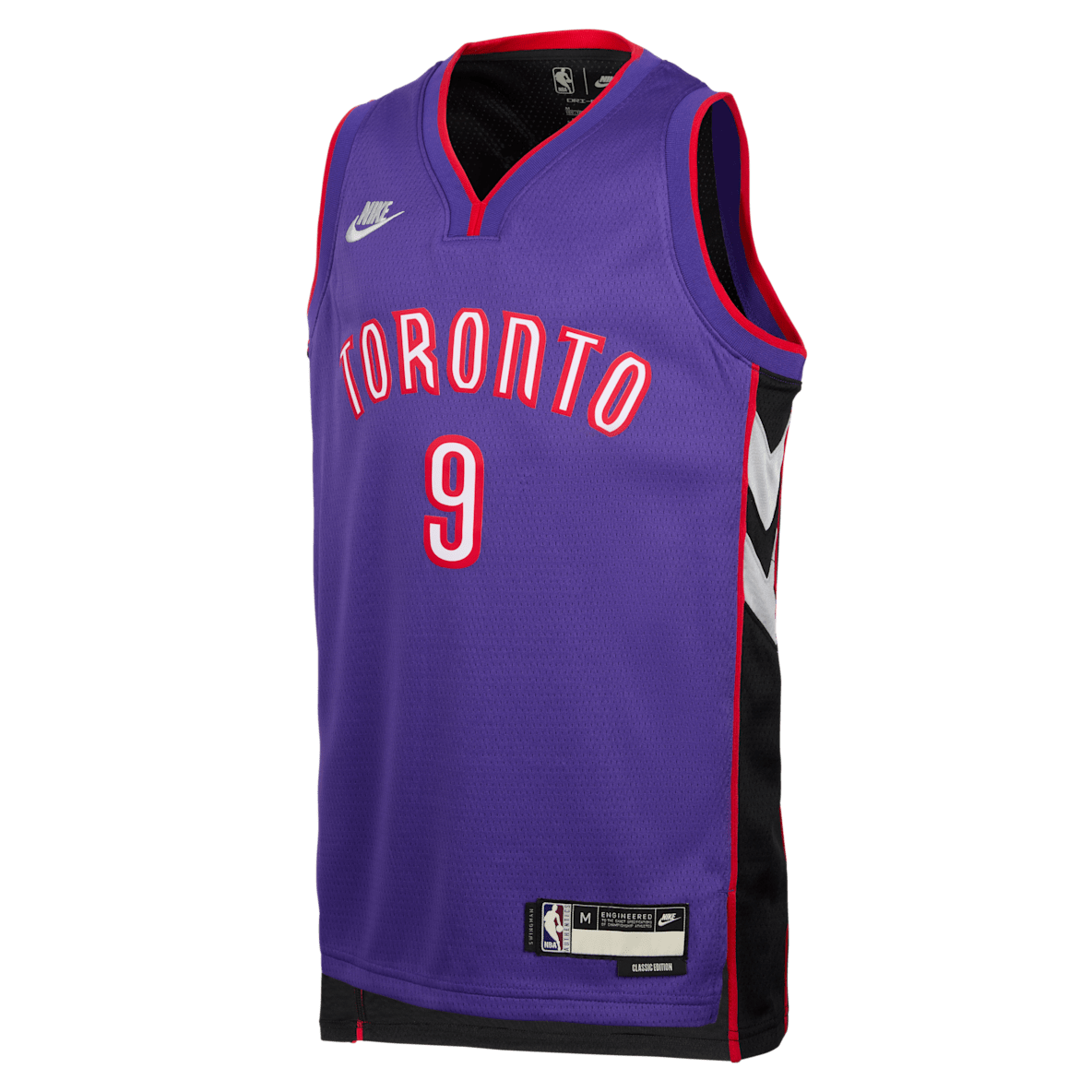 RJ Barrett Toronto Raptors 2024/25 Hardwood Classics RJ Barrett Toronto Raptors 2024/25 Hardwood Classics Older Kids' Nike NBA Swingman Jersey