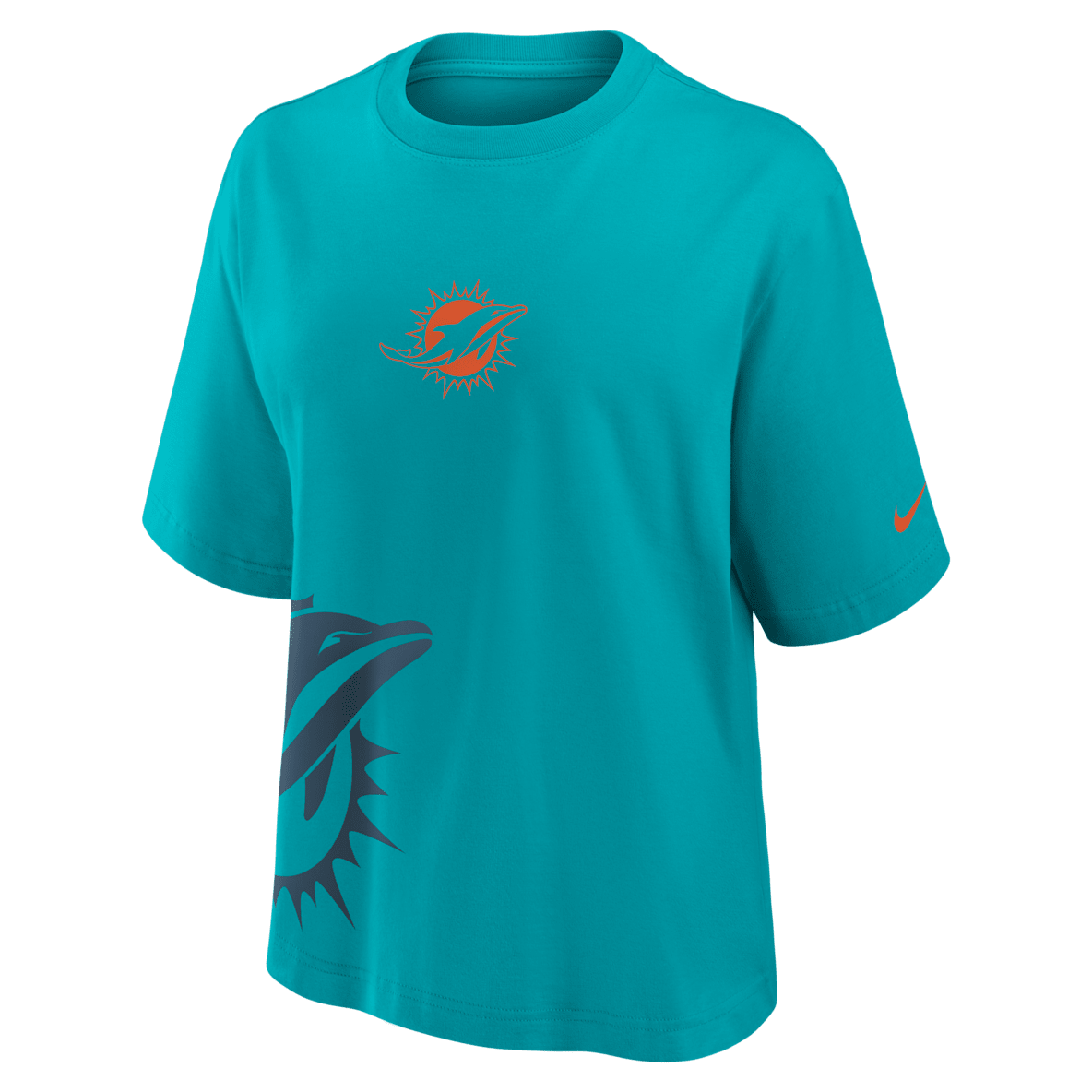 Miami Dolphins Boxy Miami Dolphins Boxy Women's Nike NFL T-Shirt