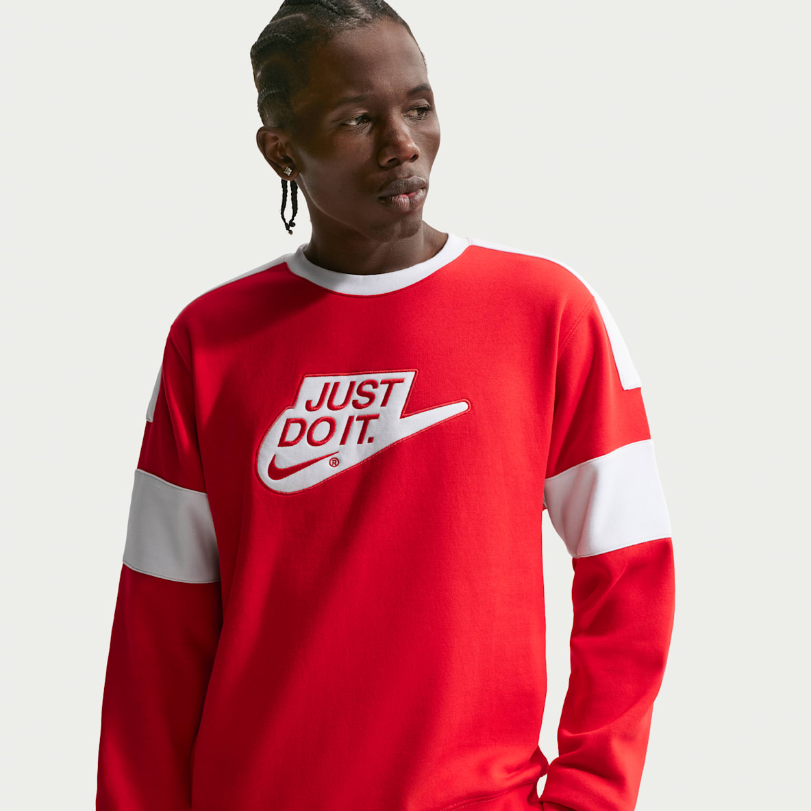 Nike Sportswear Club Men's Fleece Crew-Neck Sweatshirt