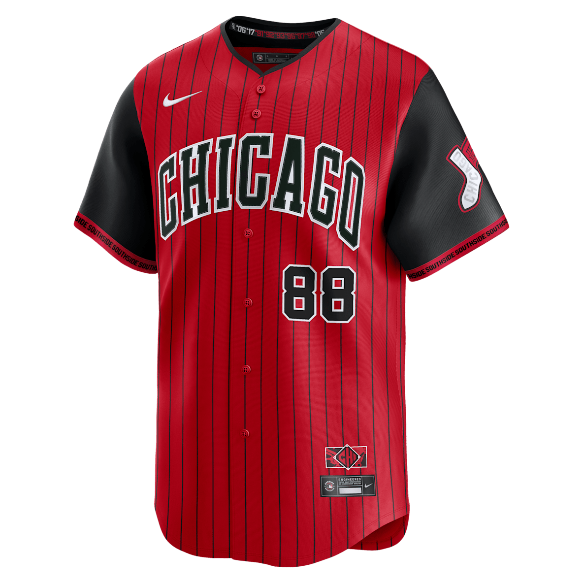 Luis Robert Jr. Chicago White Sox City Connect Luis Robert Jr. Chicago White Sox City Connect Men's Nike Dri-FIT ADV MLB Limited Jersey