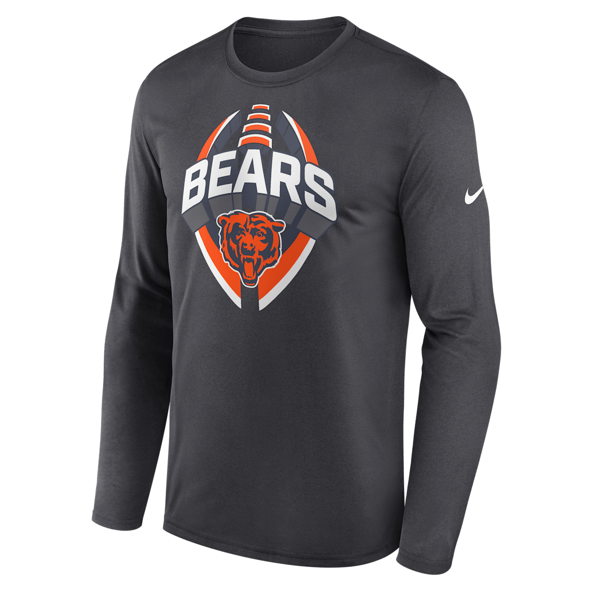 Chicago Bears Legend Icon Men's Nike Dri-FIT NFL Long-Sleeve T-Shirt