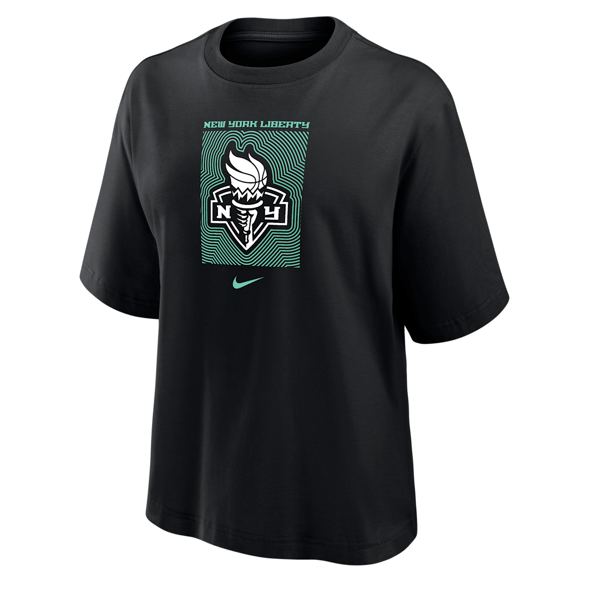 New York Liberty New York Liberty Playera cuadrada Nike WNBA para mujer