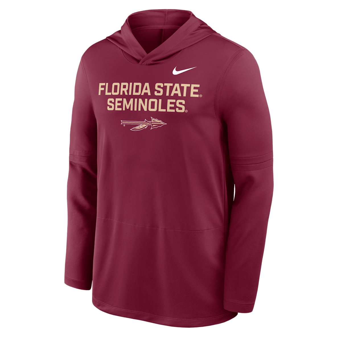 Florida State Sideline Florida State Sideline Men's Nike Dri-FIT College Long-Sleeve Hooded Top