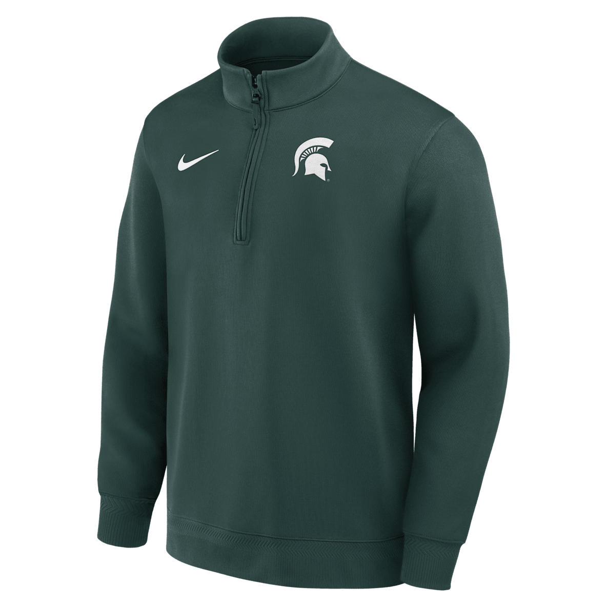 Michigan State Coaches Michigan State Coaches Men's Nike Dri-FIT College Long-Sleeve 1/2-Zip Top