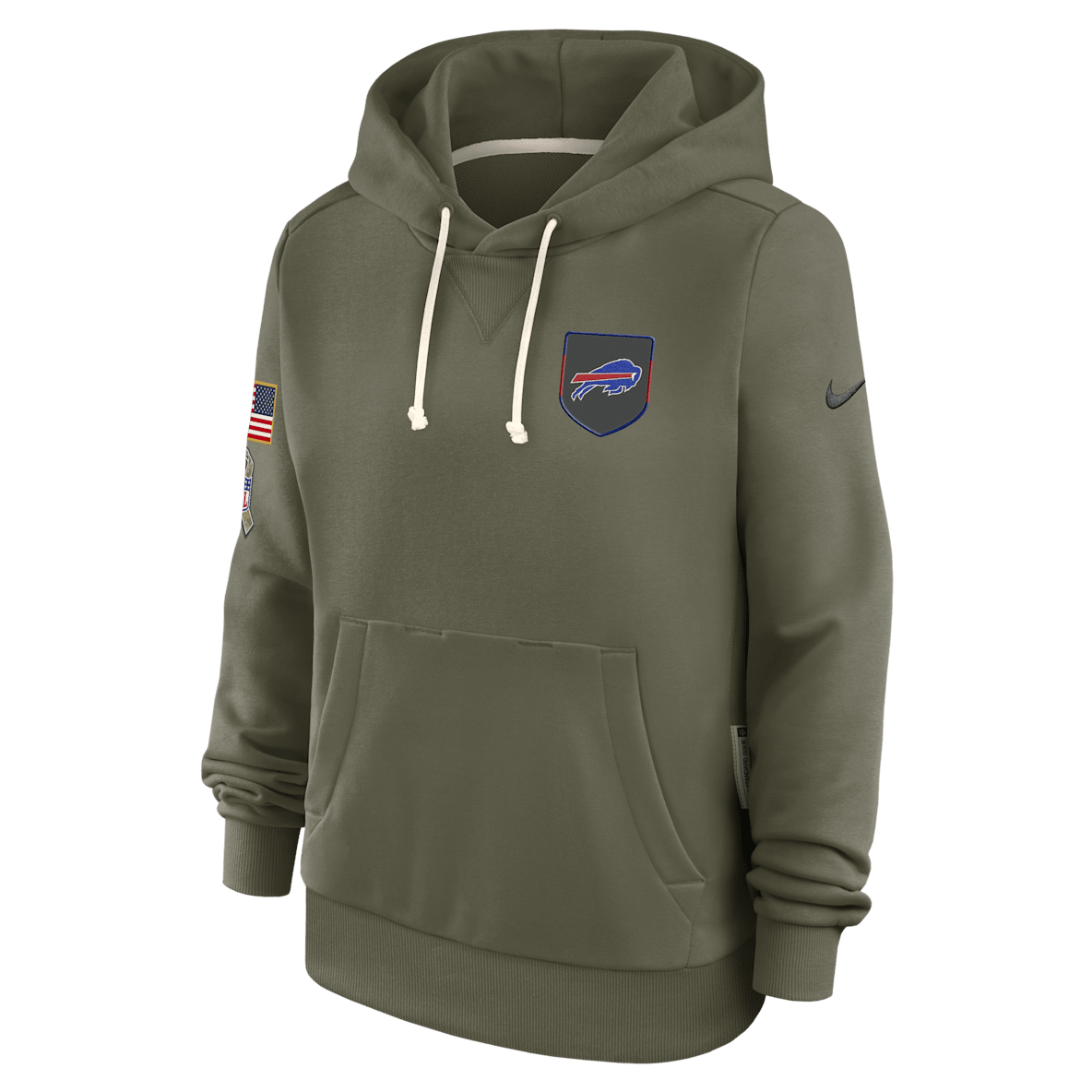 Buffalo Bills Salute to Service Sideline Buffalo Bills Salute to Service Sideline Women's Nike Dri-FIT NFL Pullover Hoodie