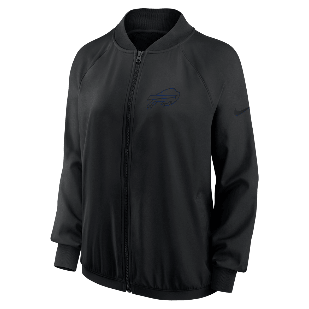 Buffalo Bills Buffalo Bills Chamarra de cierre completo Nike Dri-FIT de la NFL para mujer