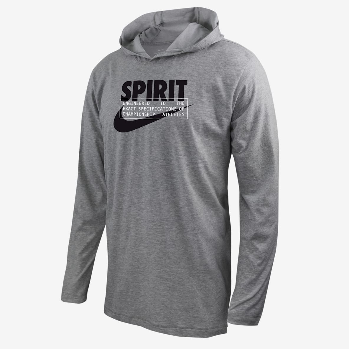 Washington Spirit Washington Spirit Men's Nike Soccer Long-Sleeve Hooded T-Shirt