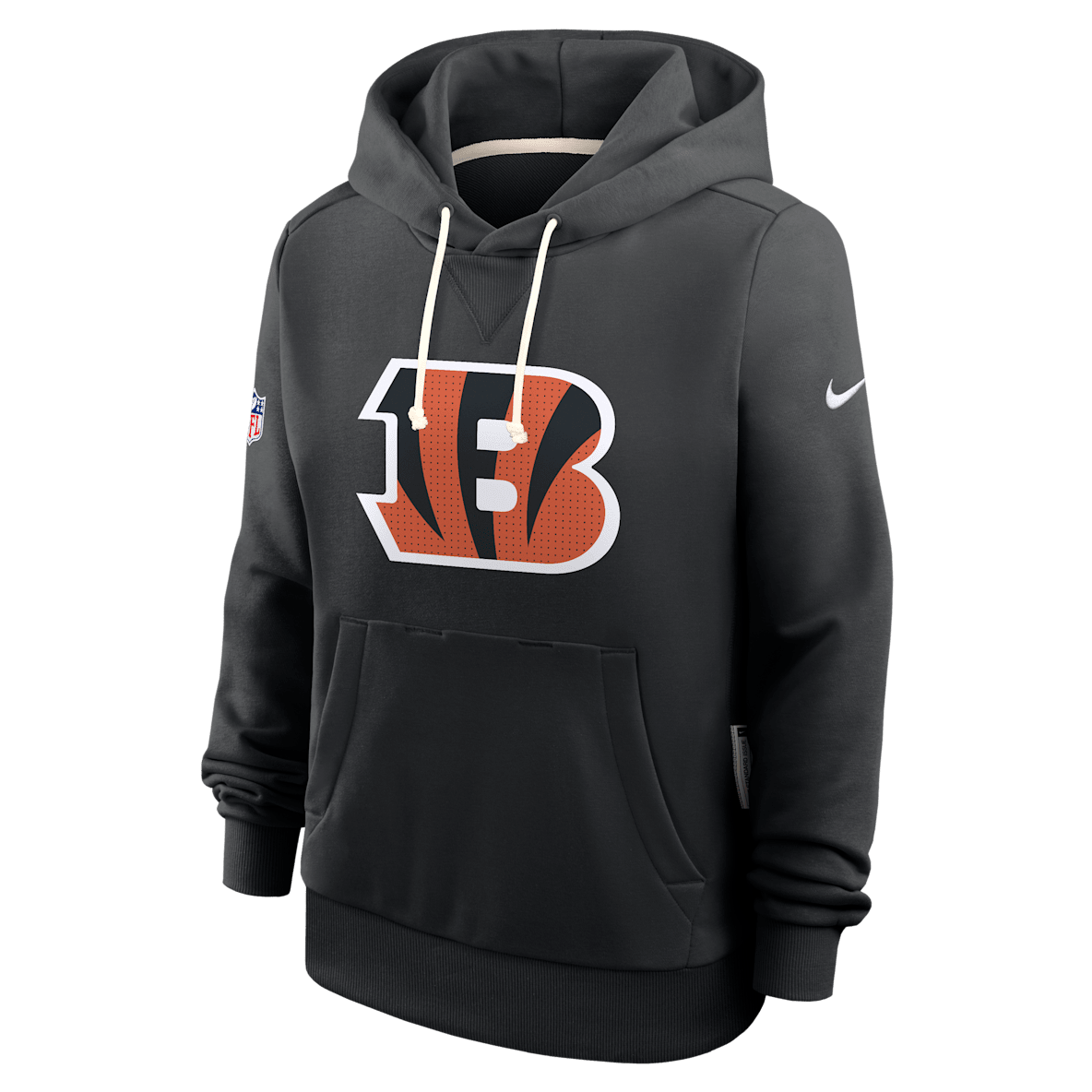 Cincinnati Bengals Sideline Cincinnati Bengals Sideline Women's Nike Dri-FIT NFL Pullover Hoodie