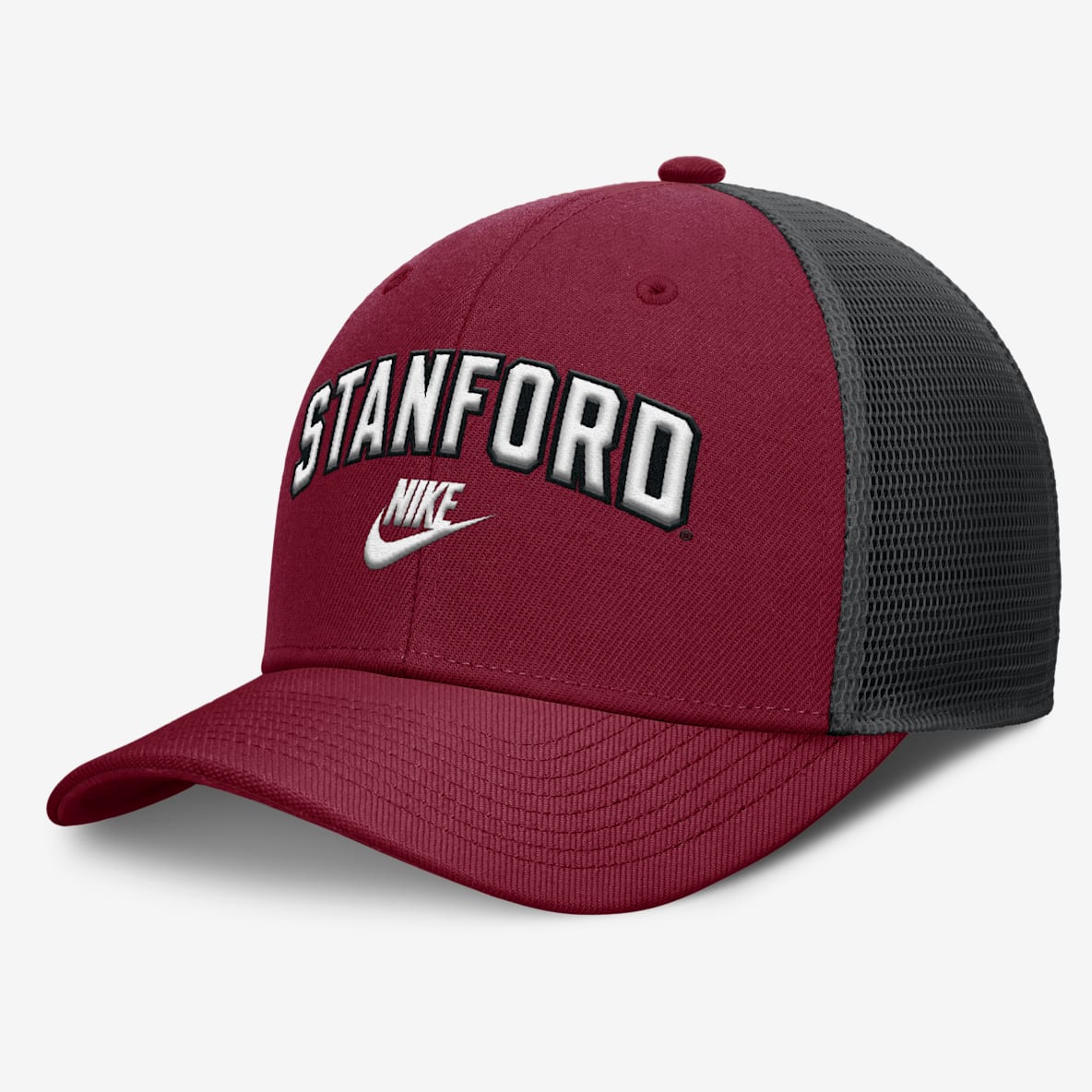 Stanford Legacy Arch Rise Stanford Legacy Arch Rise Gorra de rejilla universitaria Nike Dri-FIT ajustable para hombre