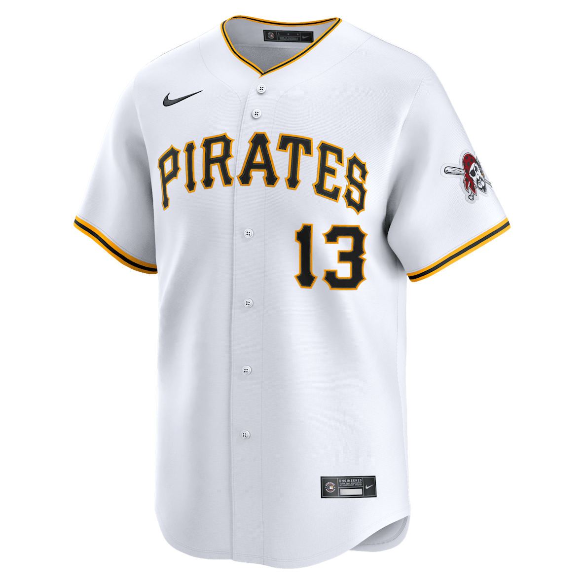Ke'Bryan Hayes Pittsburgh Pirates Ke'Bryan Hayes Pittsburgh Pirates Men's Nike Dri-FIT ADV MLB Limited Jersey