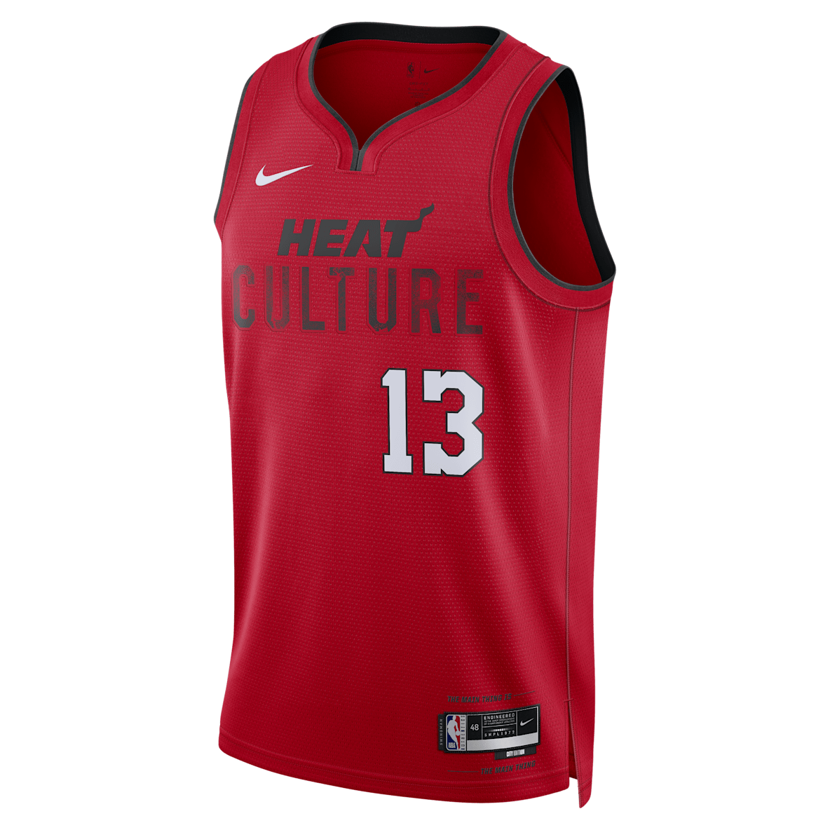 Bam Adebayo Miami Heat 2024/25 City Edition Bam Adebayo Miami Heat 2024/25 City Edition Jersey Nike Dri-FIT de la NBA Swingman para hombre