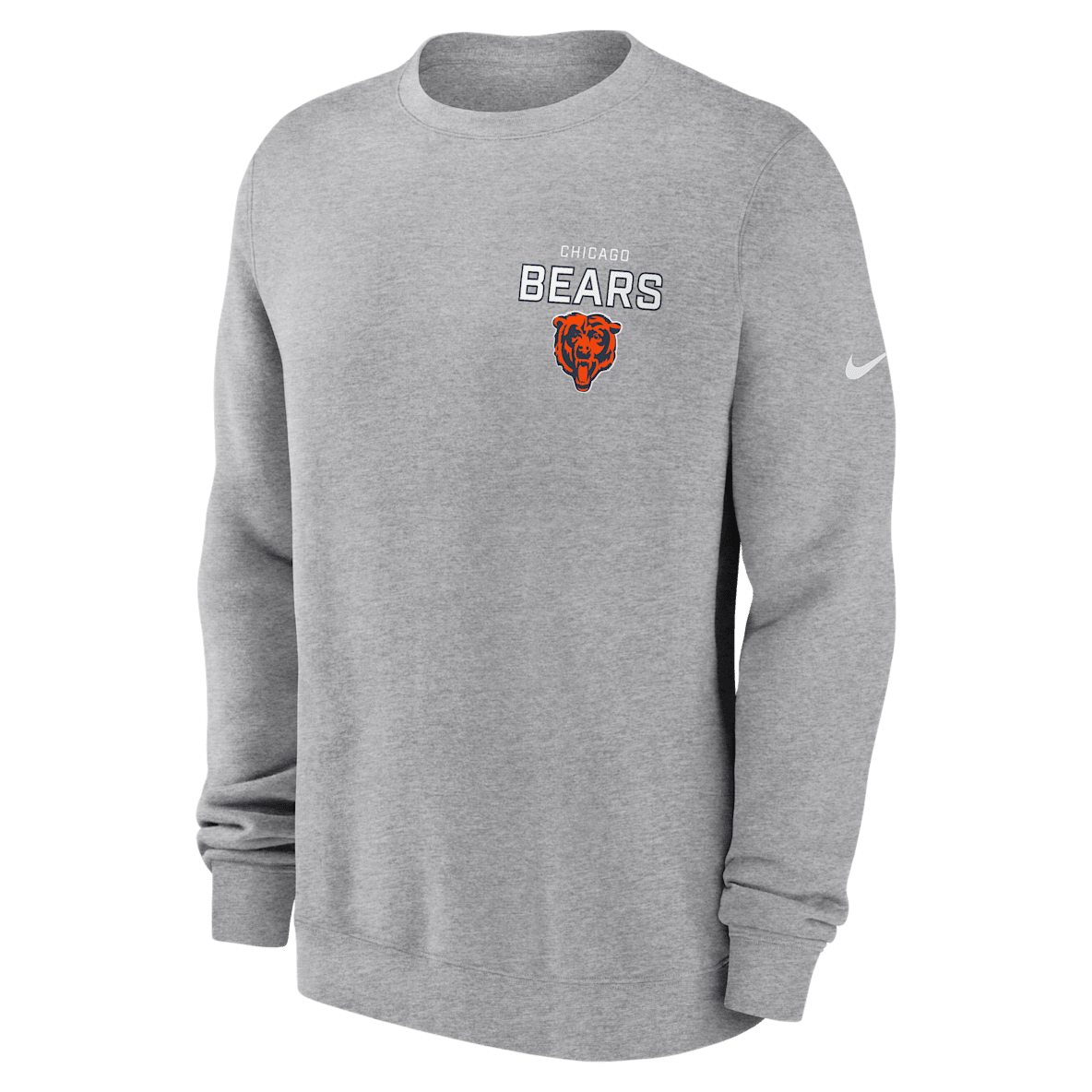 Chicago Bears Draw Block Club Chicago Bears Draw Block Club Men's Nike NFL Pullover Crew