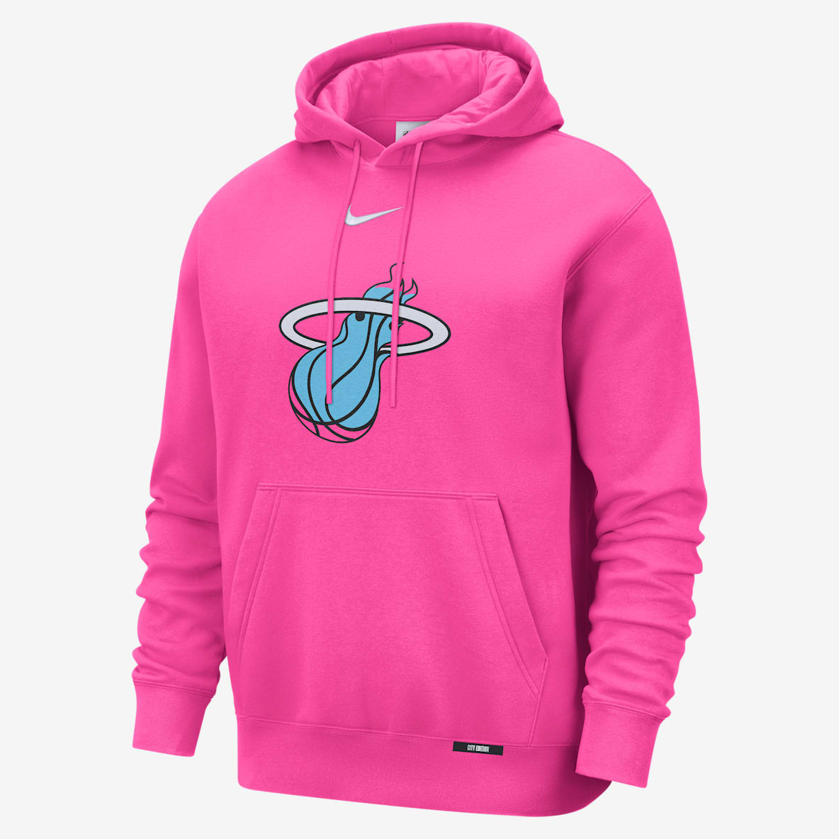 Miami Heat City Edition Men's Nike Club Hoodie