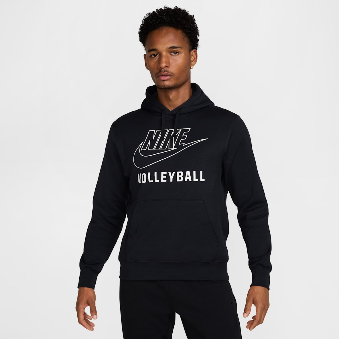 Nike Nike Sudadera con gorro sin cierre de vóleibol para hombre