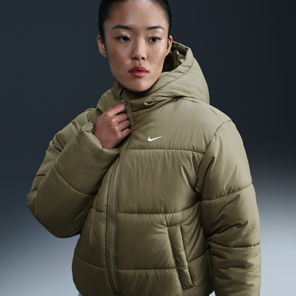 Nike Sportswear Classic Puffer Nike Sportswear Classic Puffer Women's Therma-FIT Loose Hooded Jacket