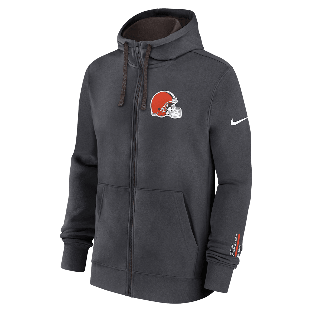 Cleveland Browns Playbook Page Club Cleveland Browns Playbook Page Club Men's Nike NFL Full-Zip Hoodie