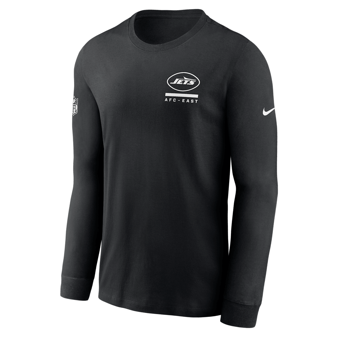 New York Jets Sideline Team Issue Playera de manga larga Nike Dri-FIT de la NFL para hombre