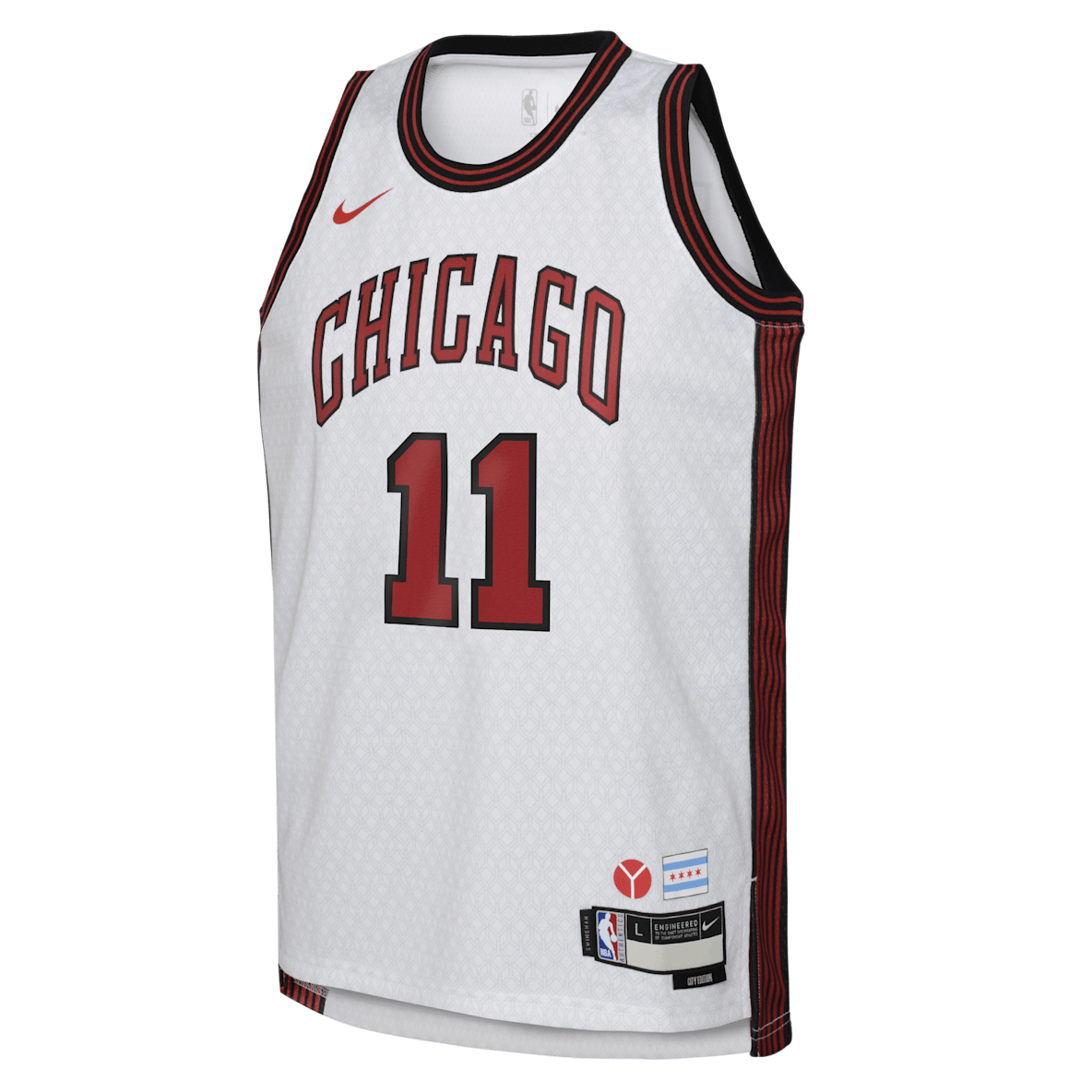 DeMar DeRozan Chicago Bulls City Edition DeMar DeRozan Chicago Bulls City Edition Older Kids' Nike Dri-FIT NBA Swingman Jersey