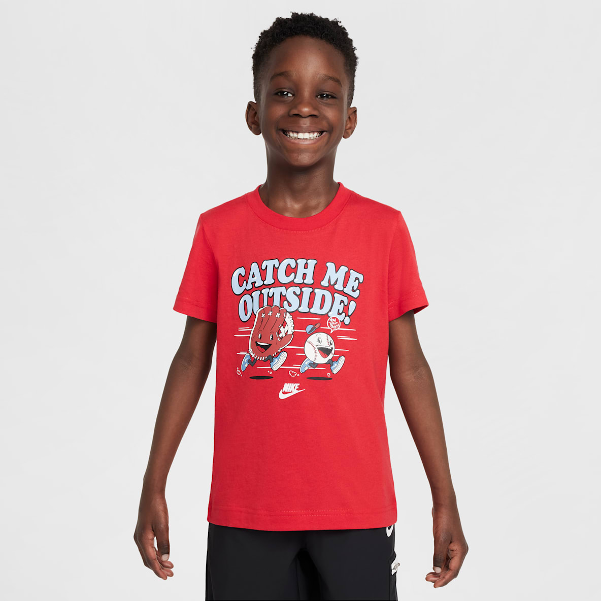 Nike Nike Playera de béisbol para niños talla pequeña