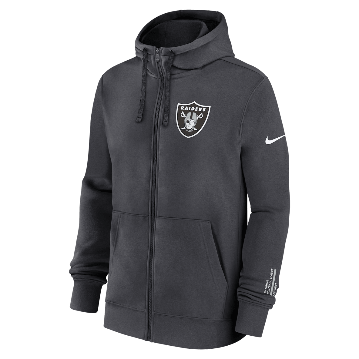 Las Vegas Raiders Playbook Page Club Las Vegas Raiders Playbook Page Club Men's Nike NFL Full-Zip Hoodie