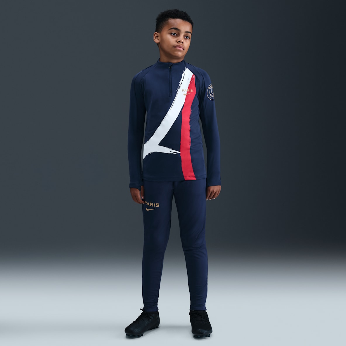 Paris Saint-Germain Strike Away Paris Saint-Germain Strike Away Strick-Fußballhose mit Nike Dri-FIT-Technologie (ältere Kinder)