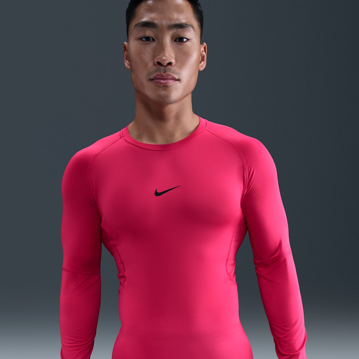 Nike Pro Nike Pro Ανδρική εφαρμοστή μακρυμάνικη μπλούζα fitness Dri-FIT
