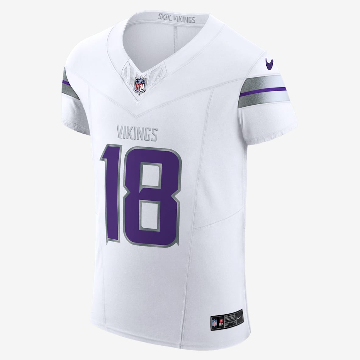 Justin Jefferson Minnesota Vikings Jersey de fútbol americano Nike Dri-FIT de la NFL Elite para hombre