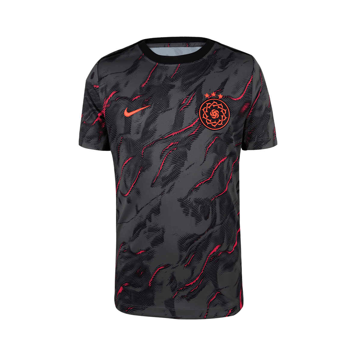 Portland Thorns FC 2025 Portland Thorns FC 2025 Big Kids' Nike NWSL Short-Sleeve Pre-Match Top