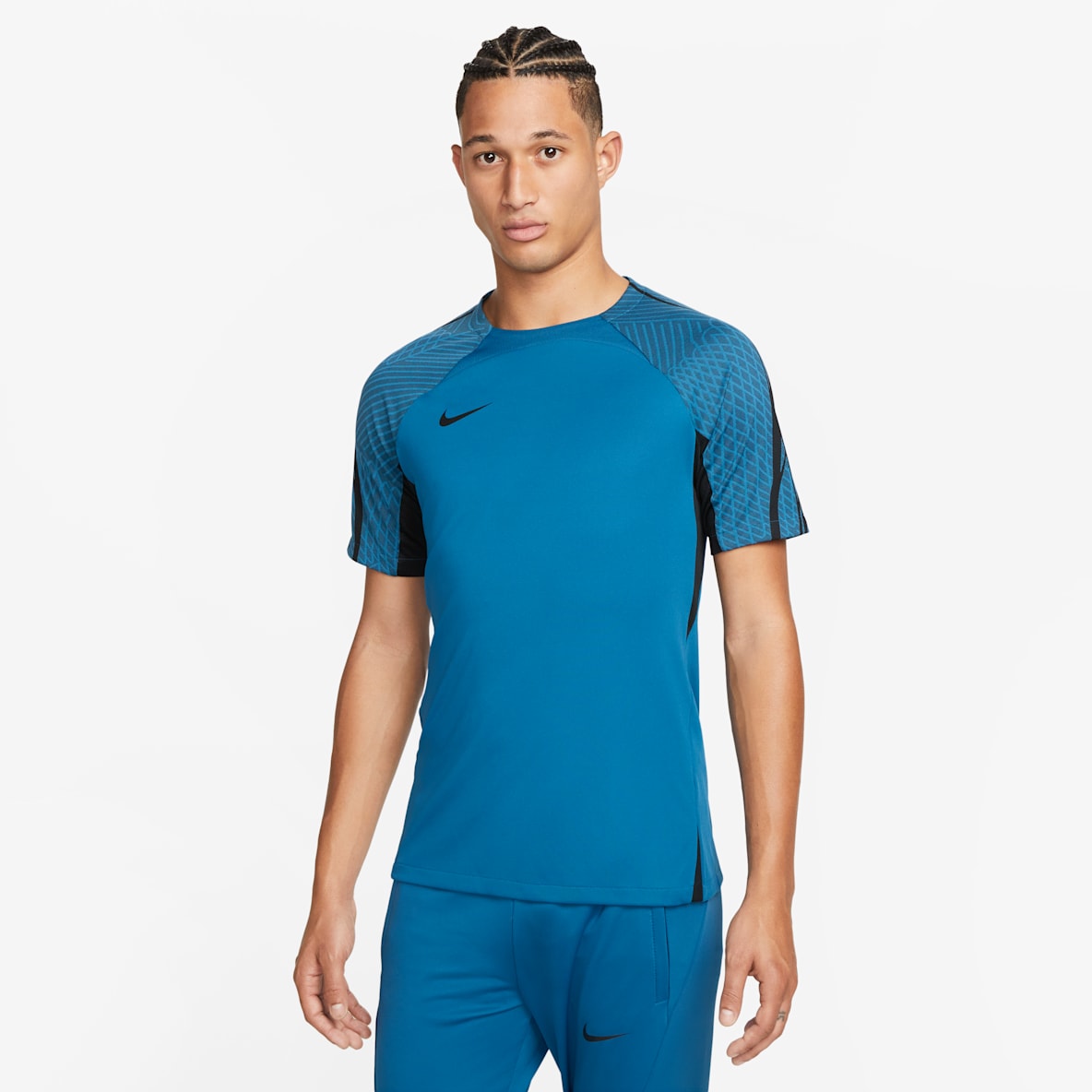 Nike Dri-FIT Strike Nike Dri-FIT Strike Kortærmet fodboldoverdel til mænd