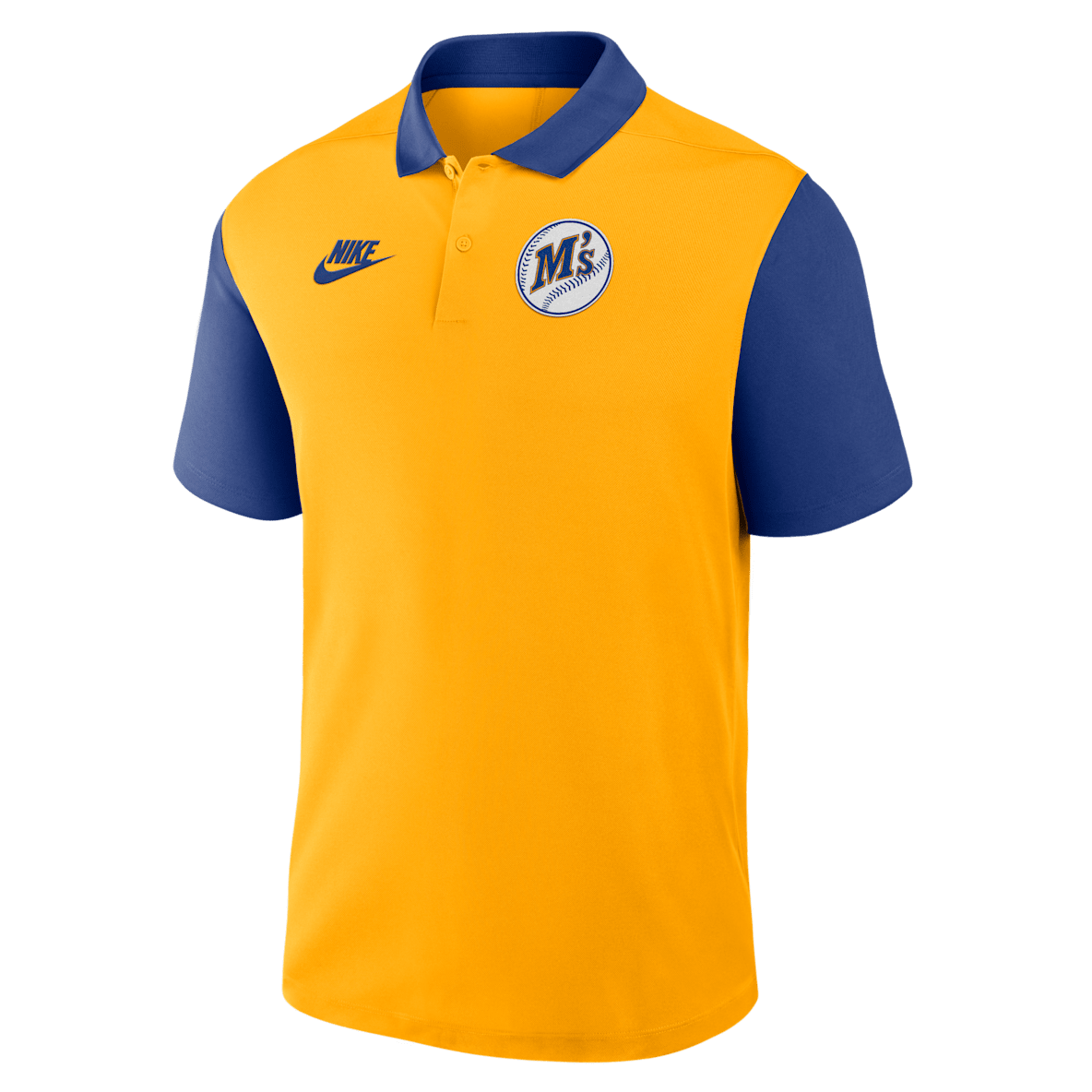 Seattle Mariners Cooperstown Victory Seattle Mariners Cooperstown Victory Men's Nike Dri-FIT MLB Polo